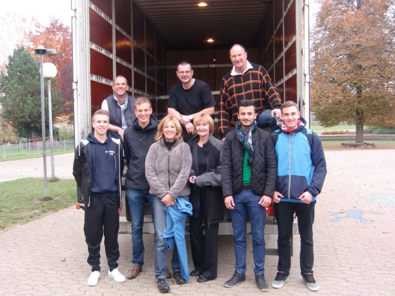 Truck loading Team :-)